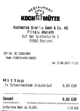 irdm Hffner Kochmtze Restaurant